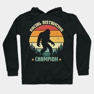 bigfoot social distancing champion Hoodie